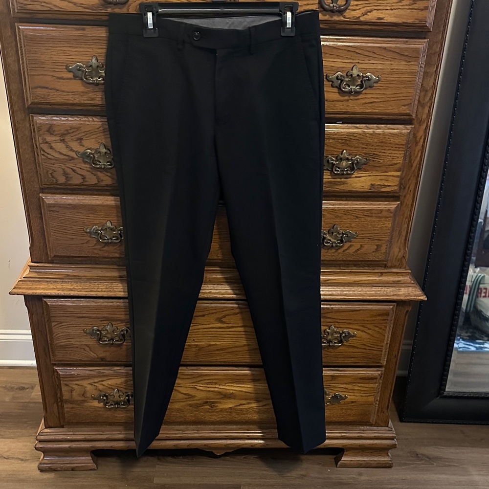 Men's Black Dress Pants 32x30